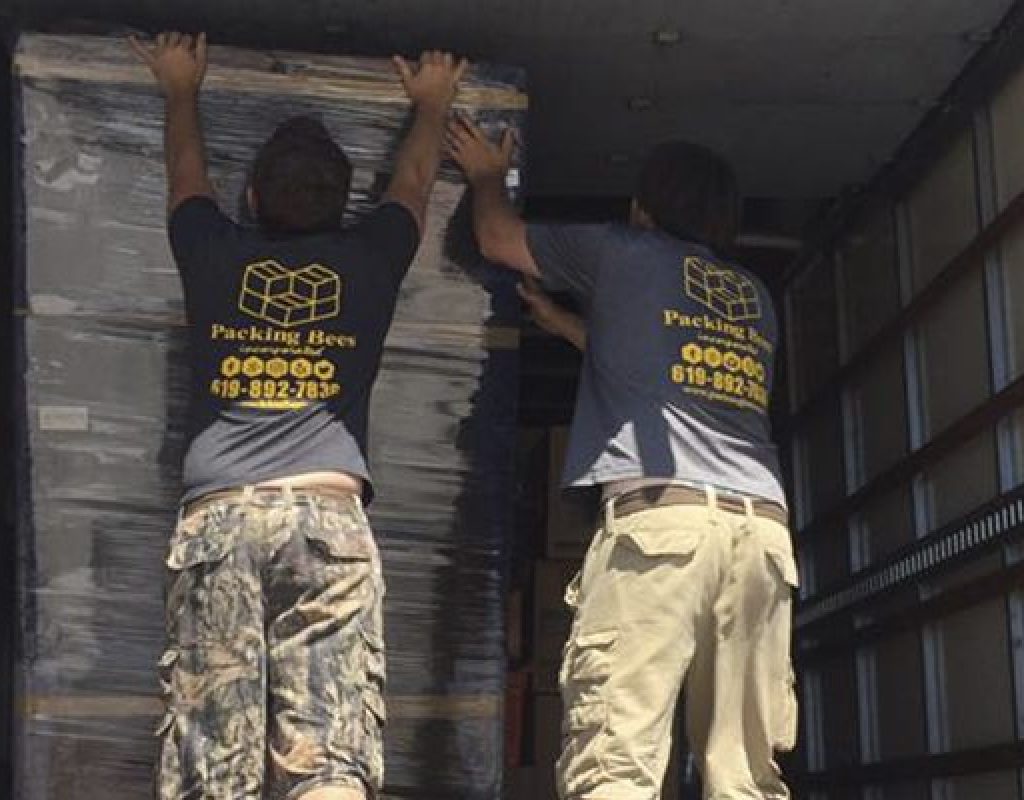 Residential move with Packing Bees Movers La Jolla