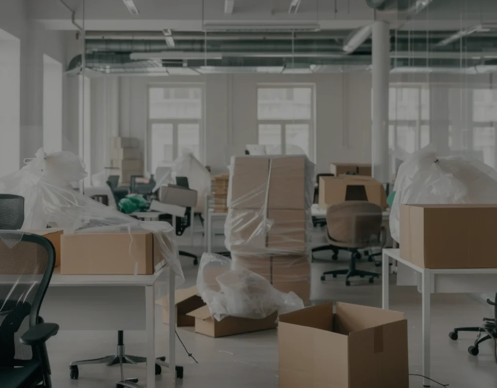 Office movers packing and loading in La Jolla, CA