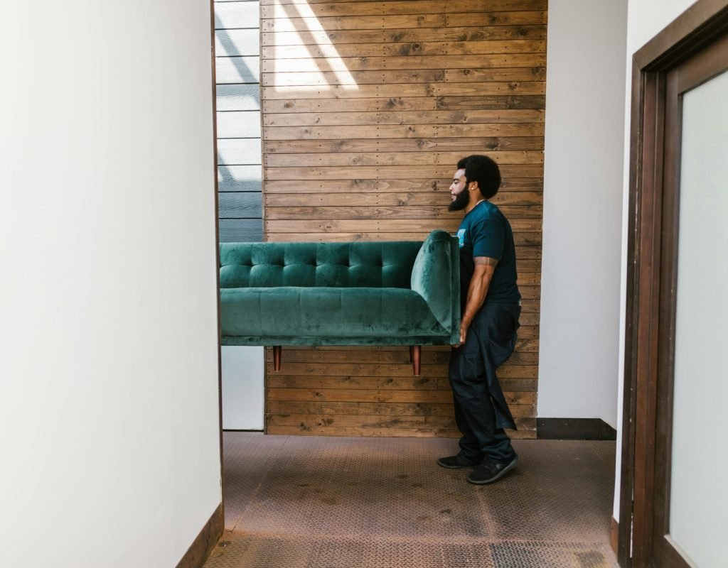 Packing Bees Movers handling furniture relocation in Carlsbad safely